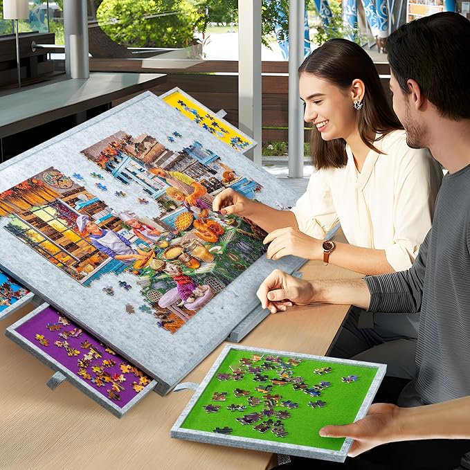 Tektalk Jigsaw Puzzle Table - Image 7