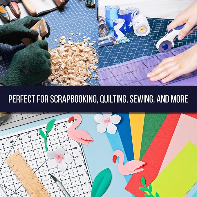 U.S. Art Supply 9" x 12" Self-Healing Cutting Mat 5-Ply - Image 7