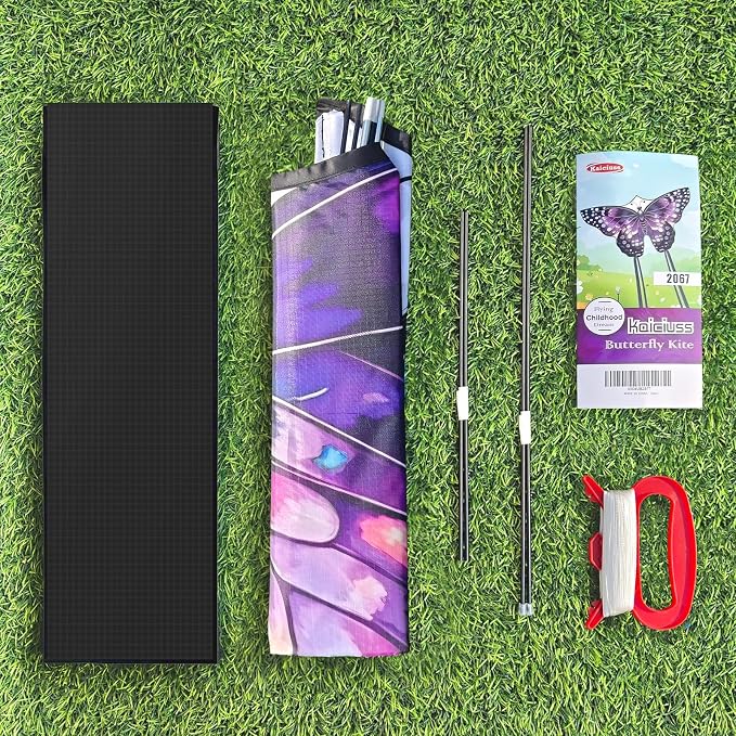 Butterfly Kites for Kids and Adults, 300ft String Handle Included - Image 5