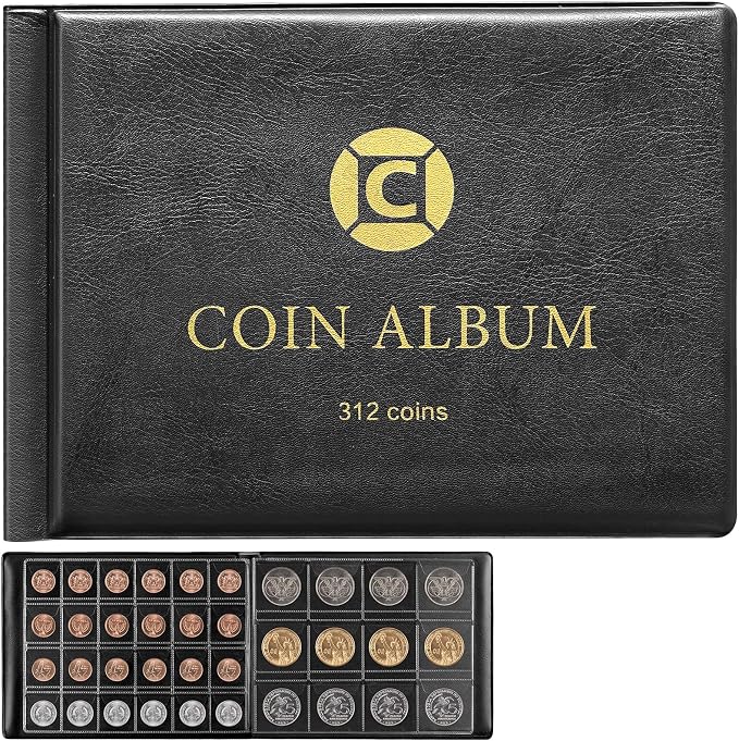 Coin Collection Book Holder Albums by GWCASE
