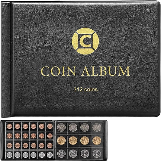 Coin Collection Book Holder Albums by GWCASE