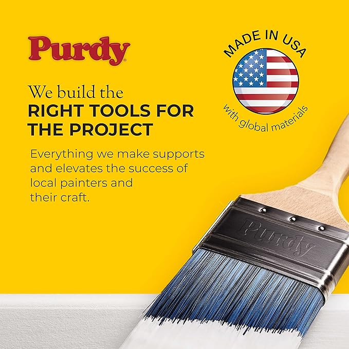 Purdy 144060925 XL Series Blue Heron B.T. Angular Trim Paint Brush, 2-1/2 inch - Image 2