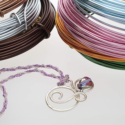 The Beadsmith Anodized Aluminum Wire – 12 Gauge – 39 feet – Silver Color – - Image 5