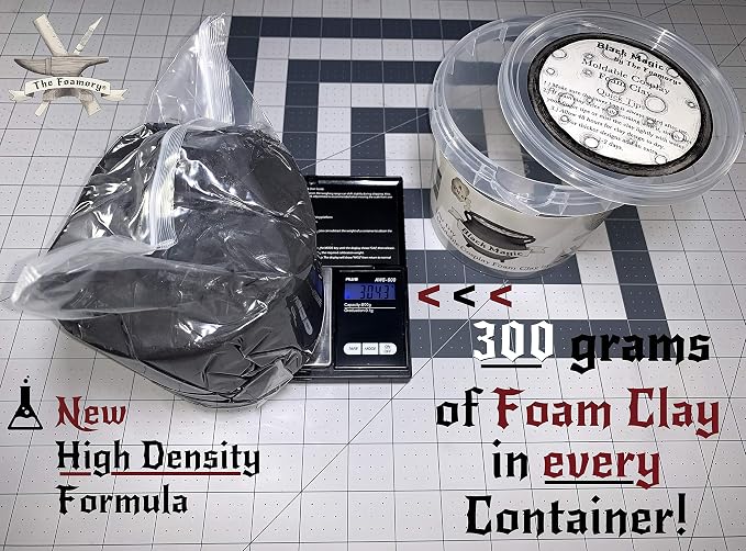 The Foamory Moldable Cosplay Foam Clay High Density Air Dry Clay, EVA Foam - Image 7