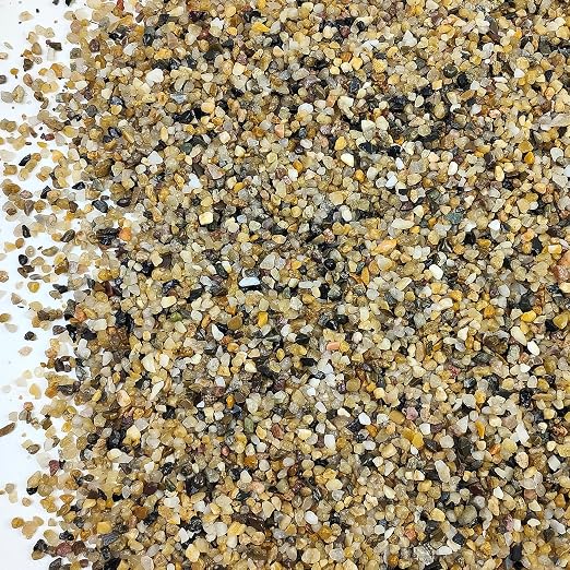 20LB Coarse Sand, Colored Rocks Pebbles, Quartz Sand by SHIZWU