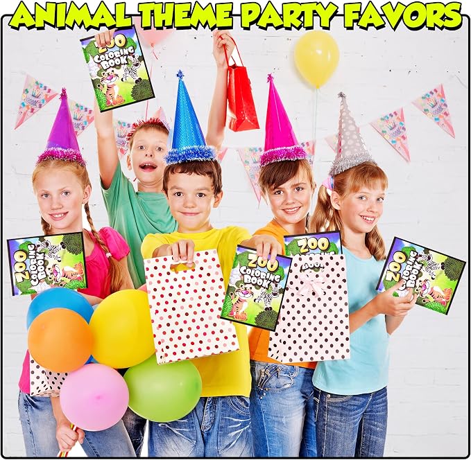 18Pcs Zoo Animal Coloring Books Bulk - Image 7