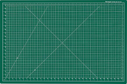 Dahle Vantage 10473 Premium Self-Healing Cutting Mat, 1/2" Grid, 5 Layers by Dahle