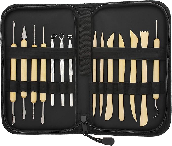 U.S. Art Supply Pottery & Clay Tools Set by USArtSupply
