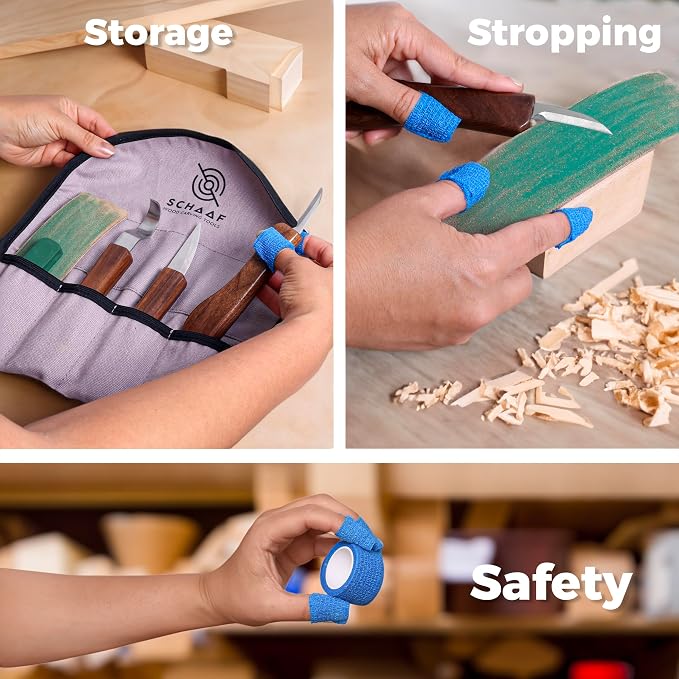 Beginner-Friendly Wood Carving Kit, Spoon Carving Knife, Basswood Blocks - Image 7