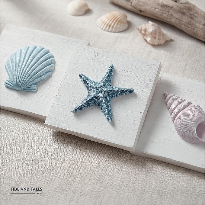 Tide and Tales 3D Beach Wall Art - Image 2
