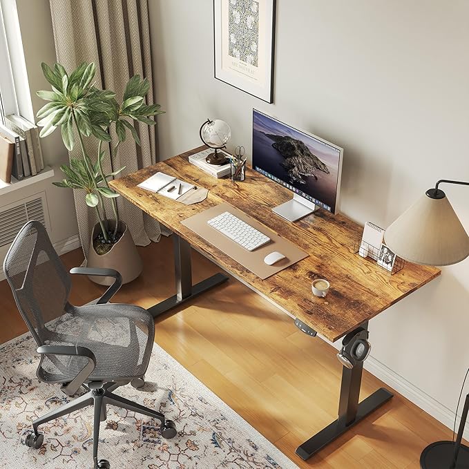 Agilestic Electric Standing Desk, 48 x 24 Inches Height Adjustable Desk - Image 4