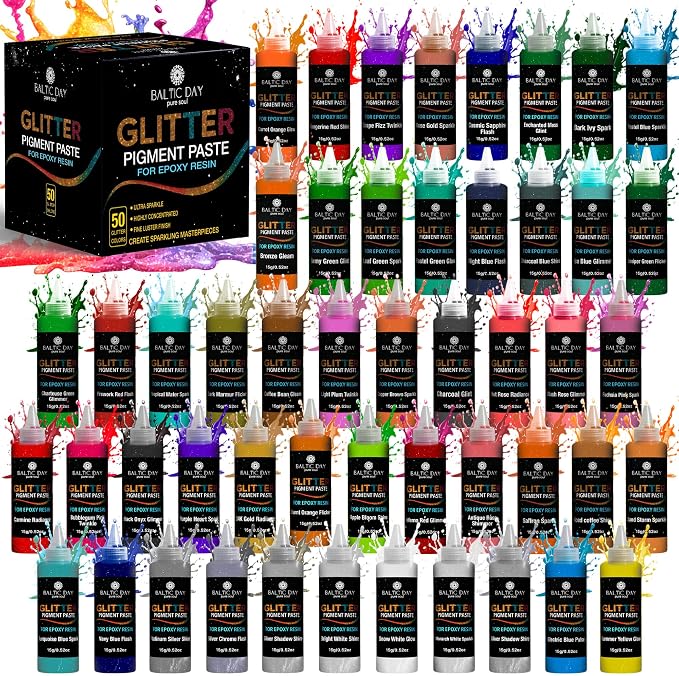 BALTIC DAY 50 Color Pigment Paste by BALTICDAYpuresoul