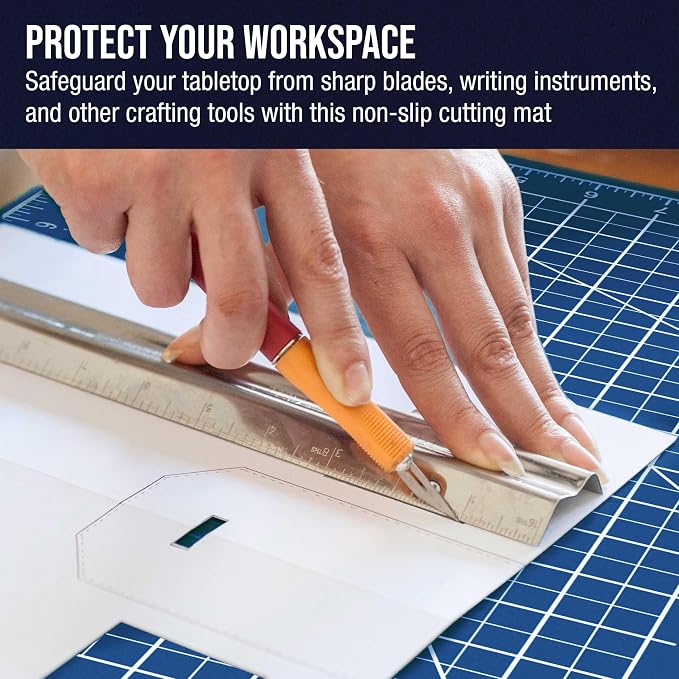 U.S. Art Supply 24" x 36" Self-Healing Cutting Mat 5-Ply - Image 6