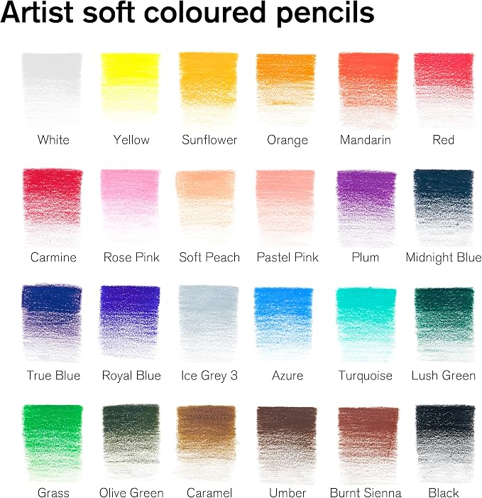 Winsor & Newton Studio Collection Artist Pencils, Color Pencils - Image 3