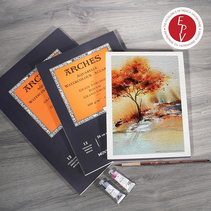 Arches Watercolor Pad 11.69x16.53-inch - Image 6