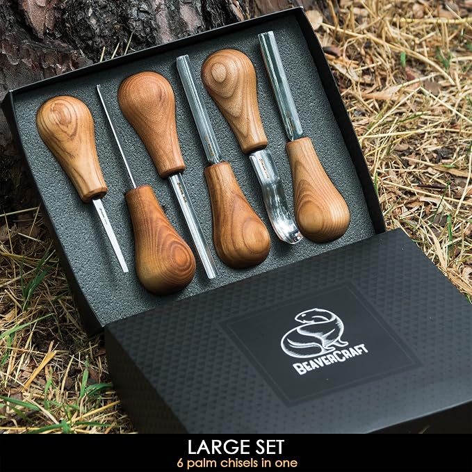 BeaverCraft Wood Carving Gouges Kit SC05 - Image 2