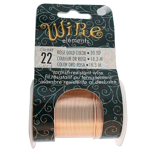 The Beadsmith Wire Elements 22-Gauge Lacquered Tarnish-Resistant Copper Wire - Image 7