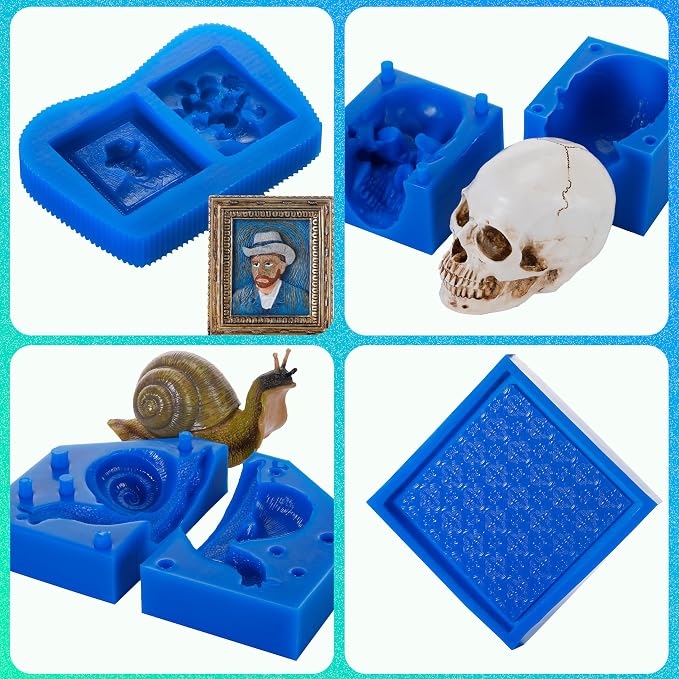 BBDINO Silicone Mold Making Kit 30A, Mold-Making Silicon Rubber 1 Gallon/10 - Image 7