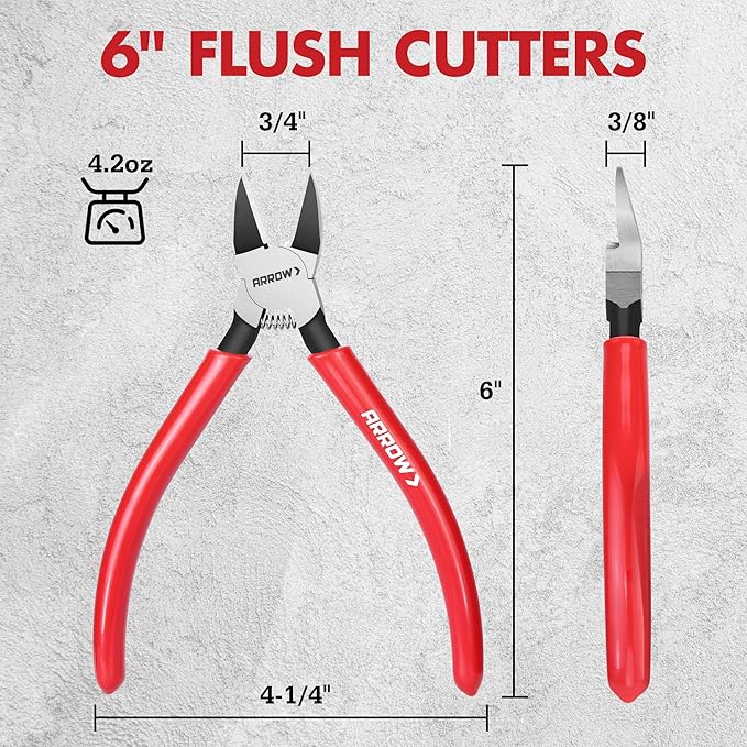 ARROW 6" Precision Wire Cutters - Image 5