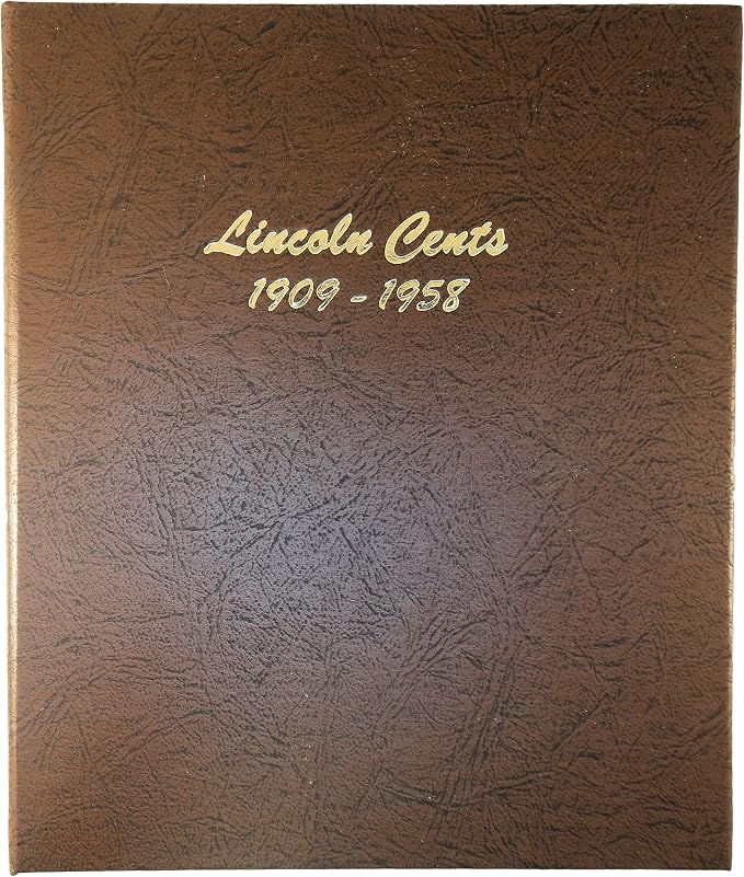 Dansco US Lincoln Wheat Cent Coin Album 1909 by Unknown